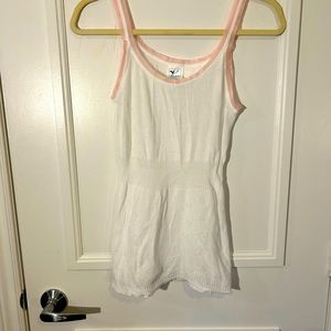 COPY - FLAMINGO Chemise / Undershirt, White, Cotton, Women’s Size M